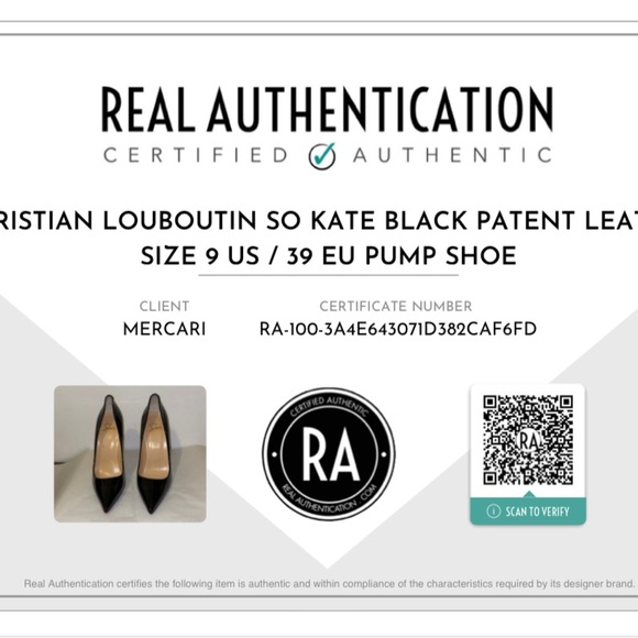 Christian Louboutin So Kate Black Patent Leather
Pump Shoe 120mm - Picture 13 of 14